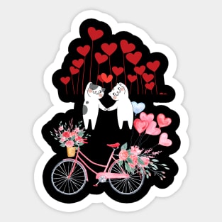 valentine cute valentine day gift Sticker
